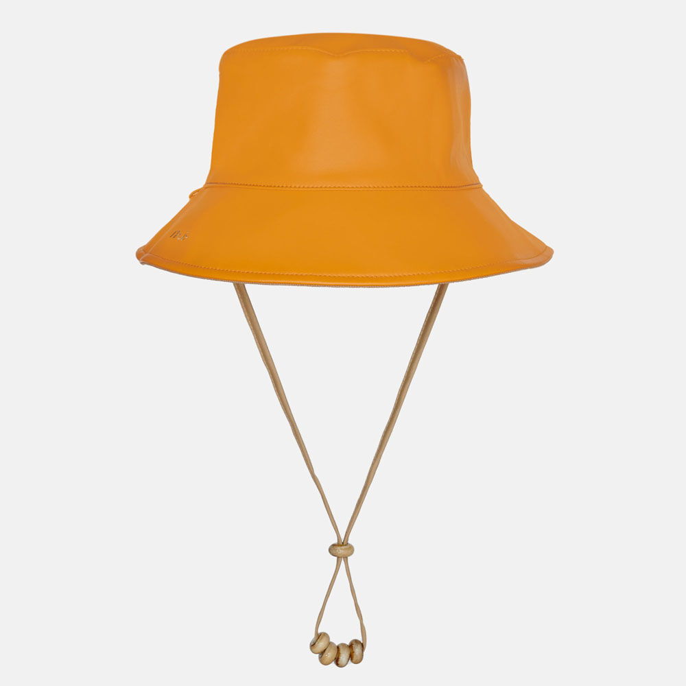 GORRO REVERSIBLE NARANJA/CAMEL, , large