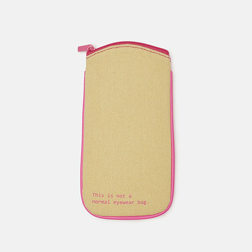 POUCH FLOW BEIGE Y ROSA