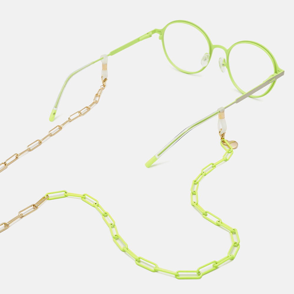 CORDON CADENA FLOW DORADA Y FLUOR  , , large