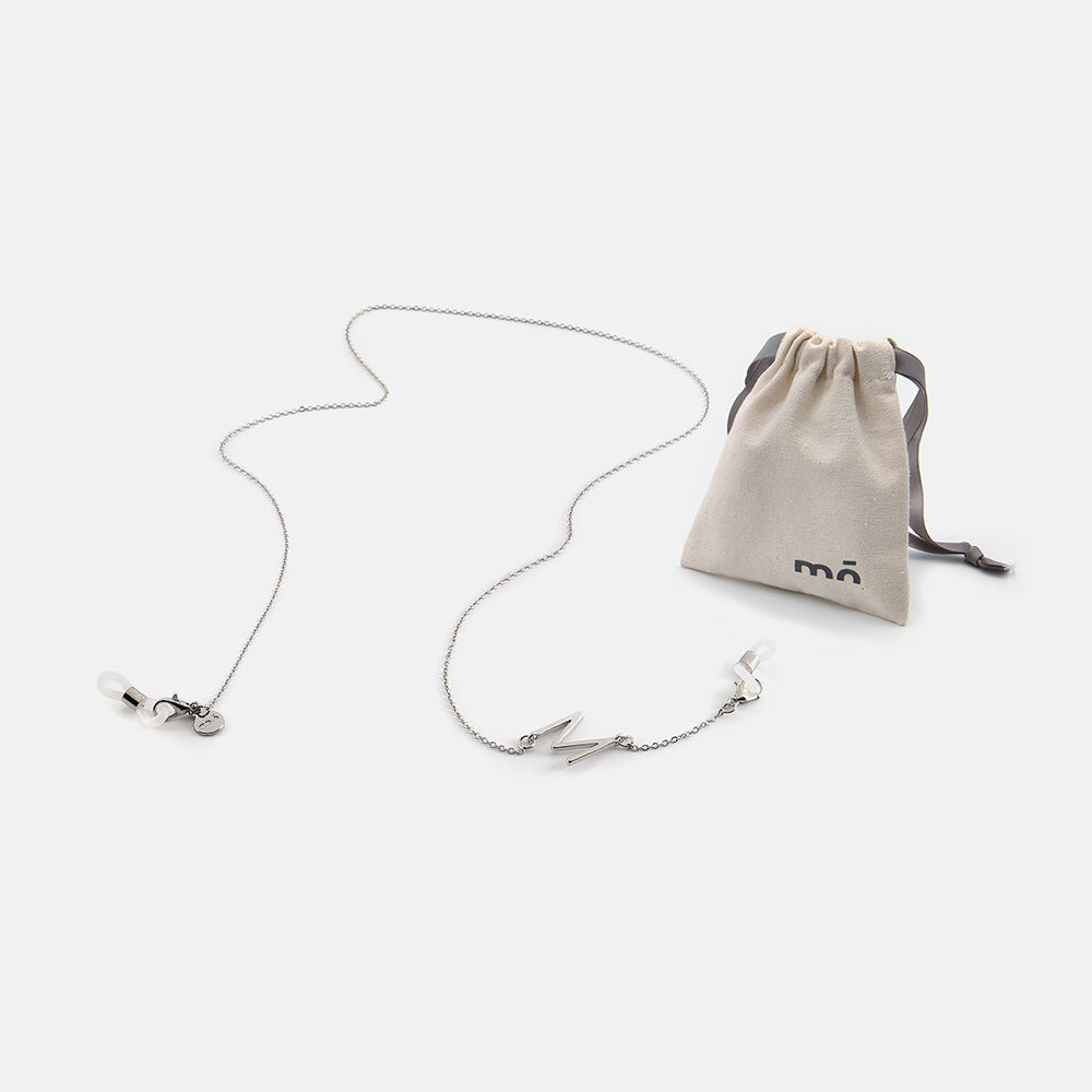 CORDON INITIAL M SILVER, , large