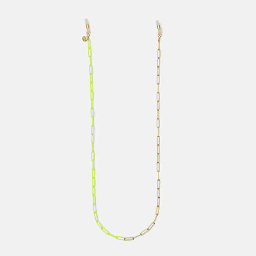 CORDON CADENA FLOW DORADA Y FLUOR  , , medium