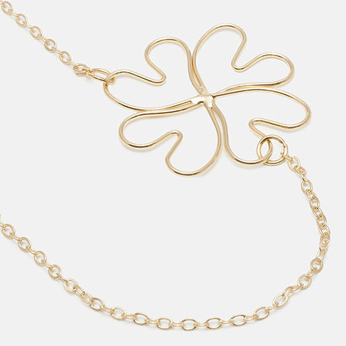 CORDON FLORES METAL MUJER