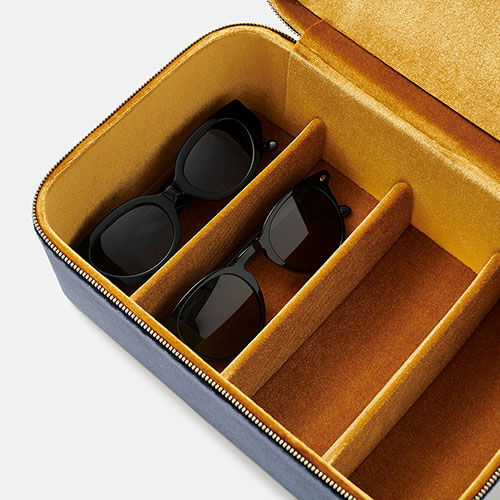 ESTUCHE DE VIAJE AZUL