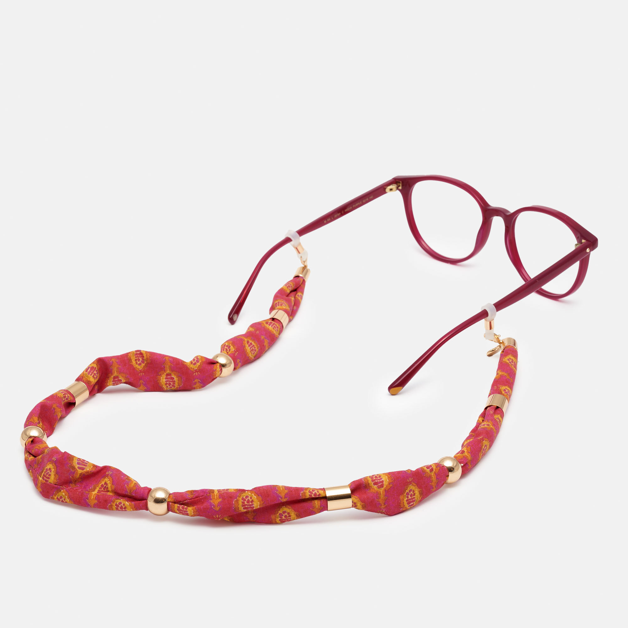 CORDON TEJIDO PRINT ROSA TAJ