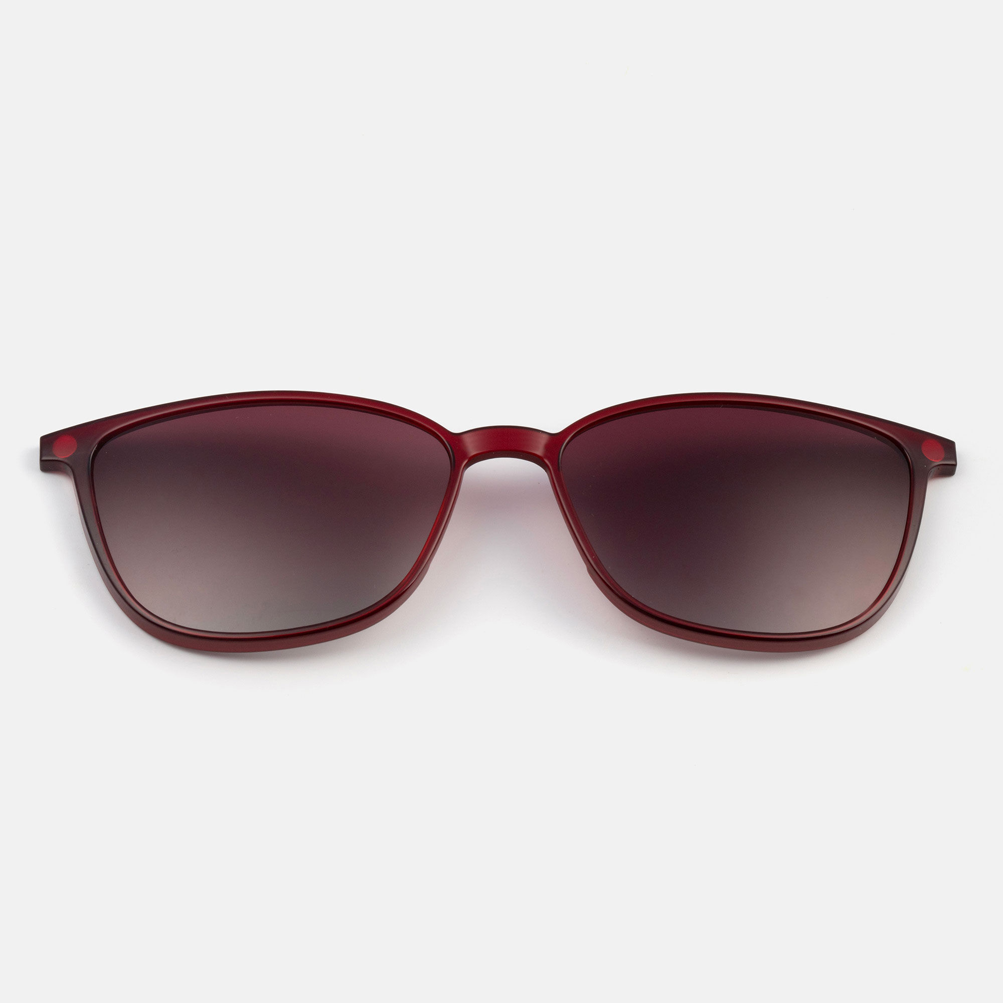 CLIP-ON 0538M EUCLIDES-ON BURGUNDY/GOLD 53/15