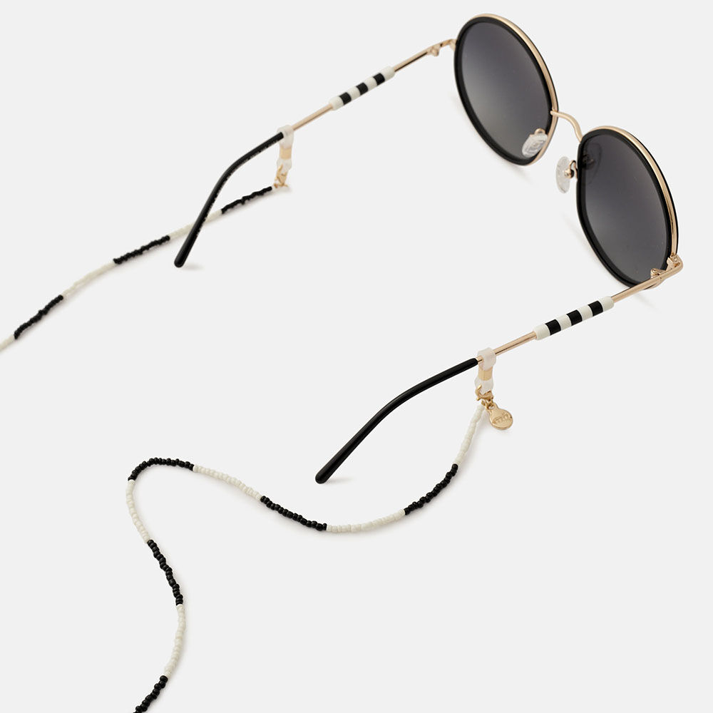 CORDON BLOCKS CUENTAS BLANCO/NEGRO  , , large