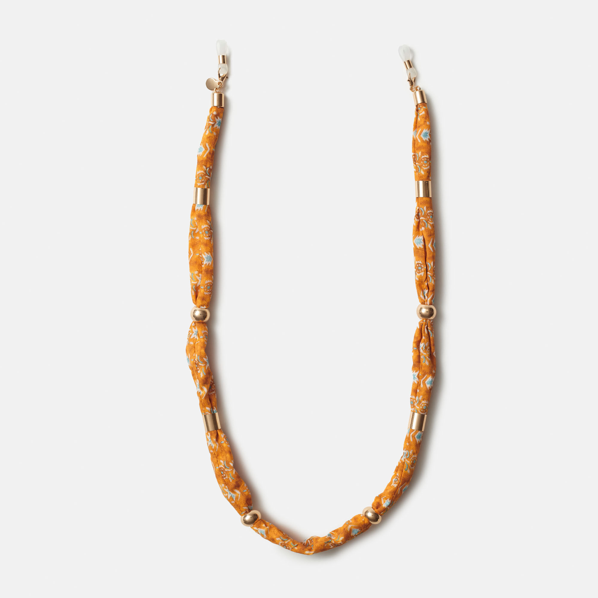 CORDON TEJIDO PRINT NARANJA TAJ