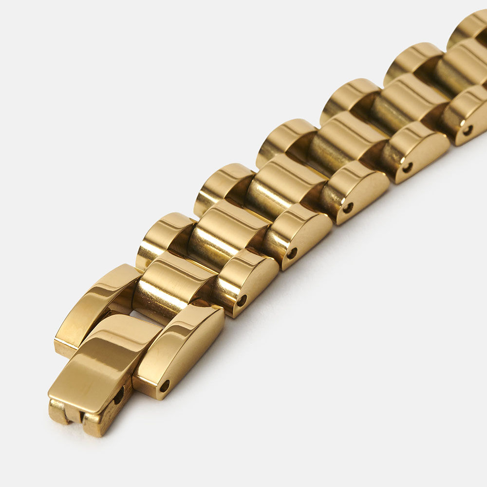 PULSERA FRONT ROW GOLD, , large