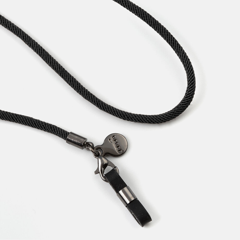 CORDON TRENZADO BASICO NEGRO, , large