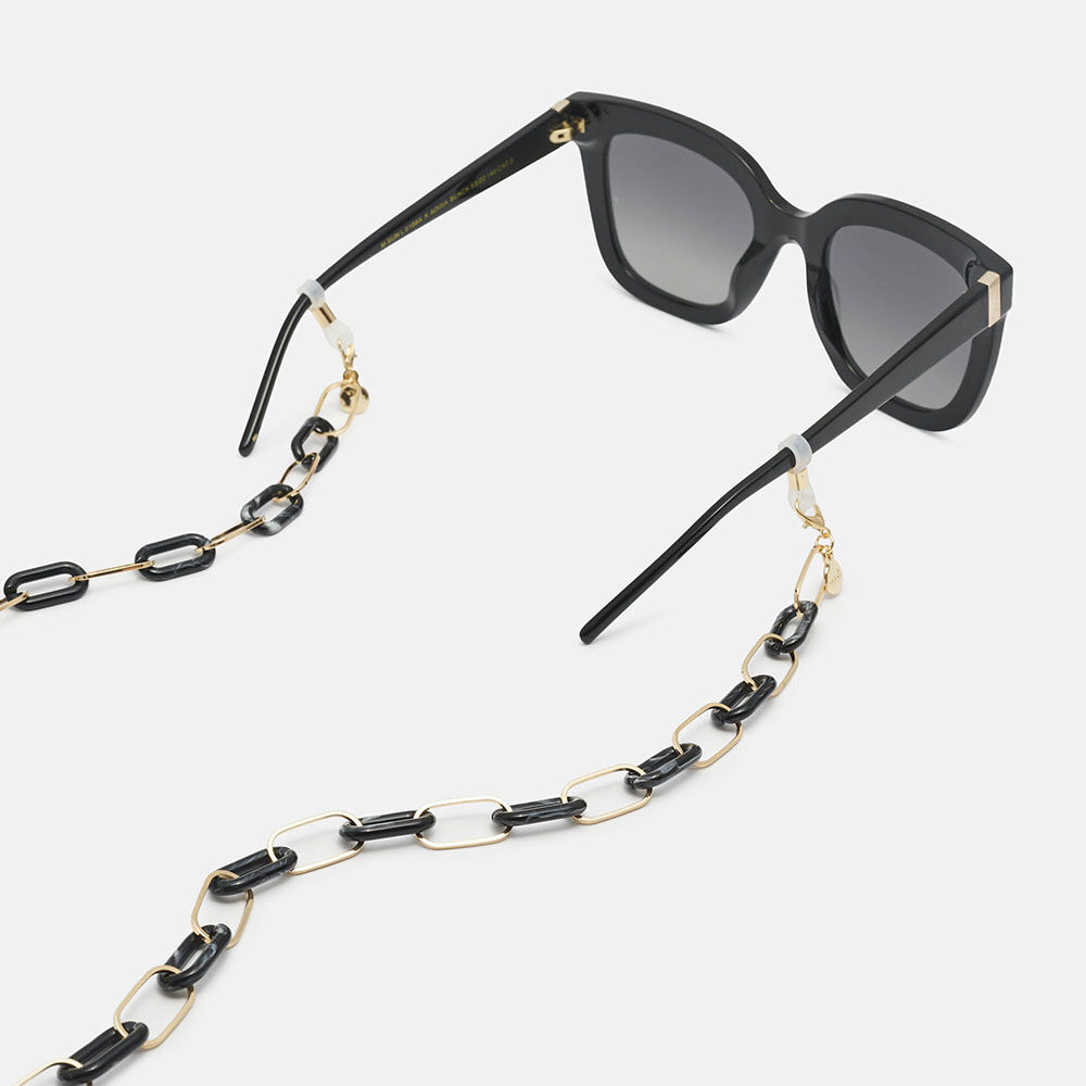 CORDON ESLABONES MASAI NEGRO, , large