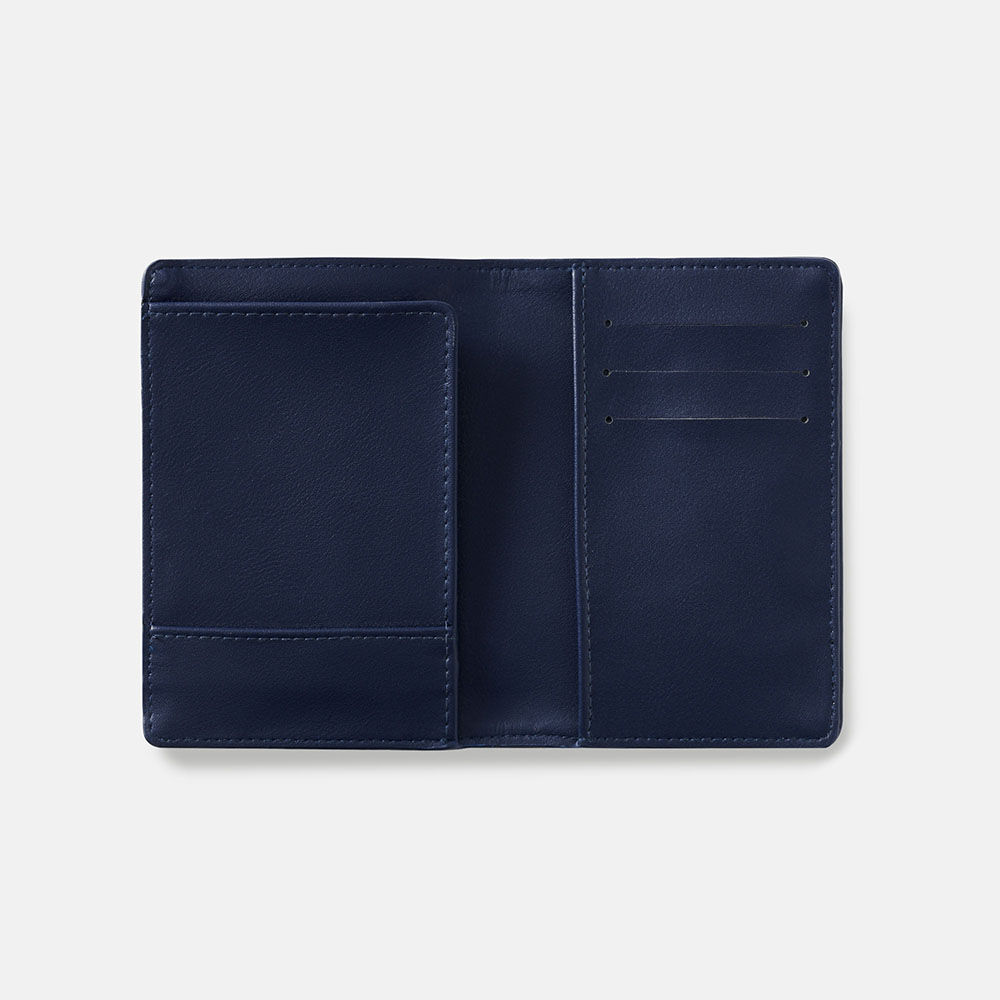 FUNDA DE PASAPORTE AZUL, , large