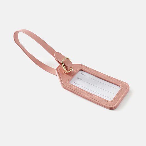 ETIQUETA DE EQUIPAJE ROSA, , medium