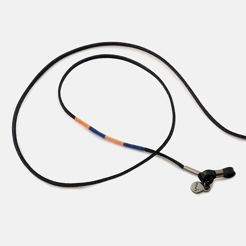 CORDON SAFARI BLOCKS AZUL/NARANJA  , , large