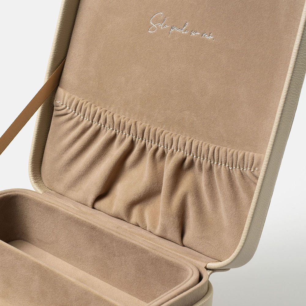 TRAVEL CASE BEIGE CLARO, , large