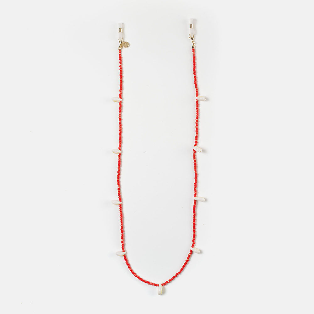 CORDON CARACOLAS ROJO SALITRE  , , large