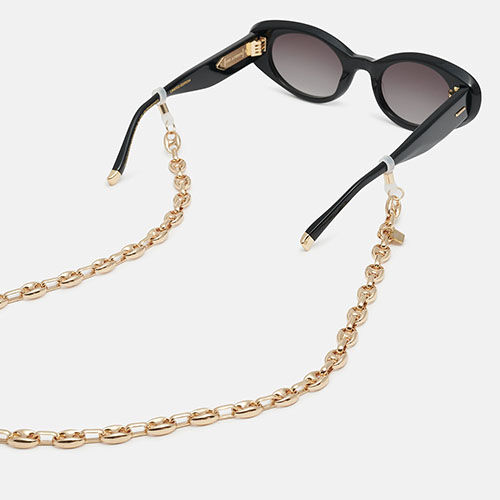 CORDON STUDIO METALICO DORADO, , medium