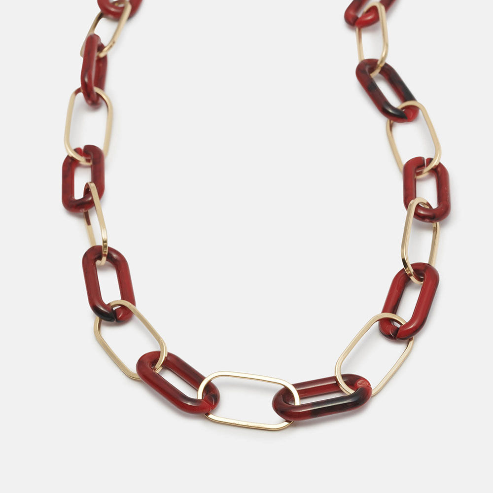 CORDON ESLABONES MASAI ROJO, , large