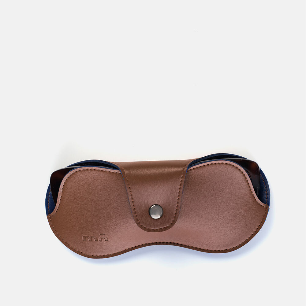 BELT CASE BROWN/BLUE, , large