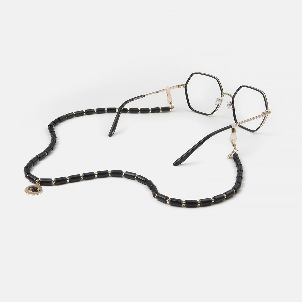 CORDON CERAMICO MEDALLON NEGRO, , large