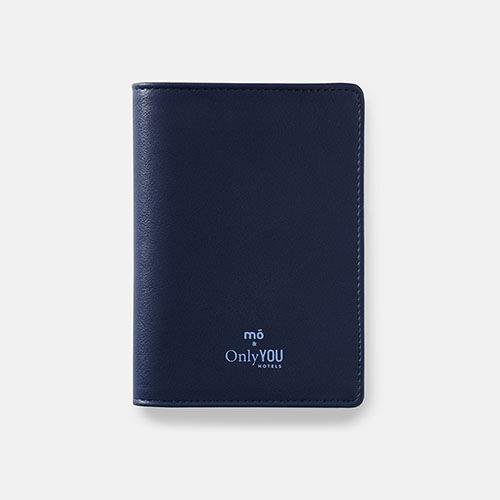 FUNDA DE PASAPORTE AZUL 