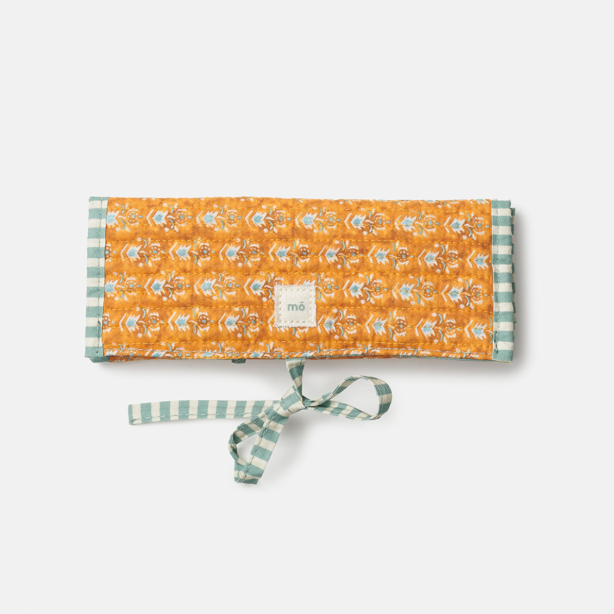 JOYERO TEJIDO PRINT NARANJA TAJ