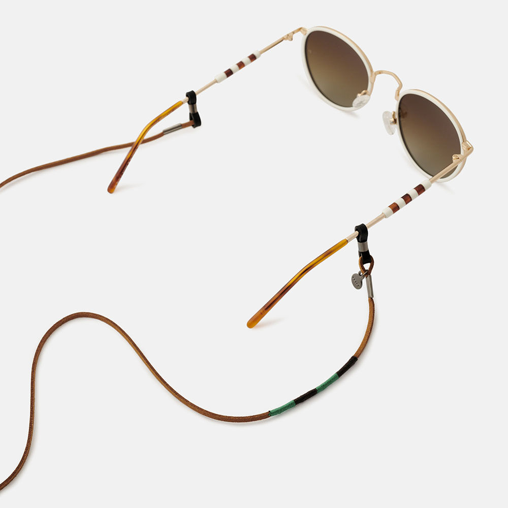 CORDON SAFARI BLOCKS MARRON/VERDE  , , large