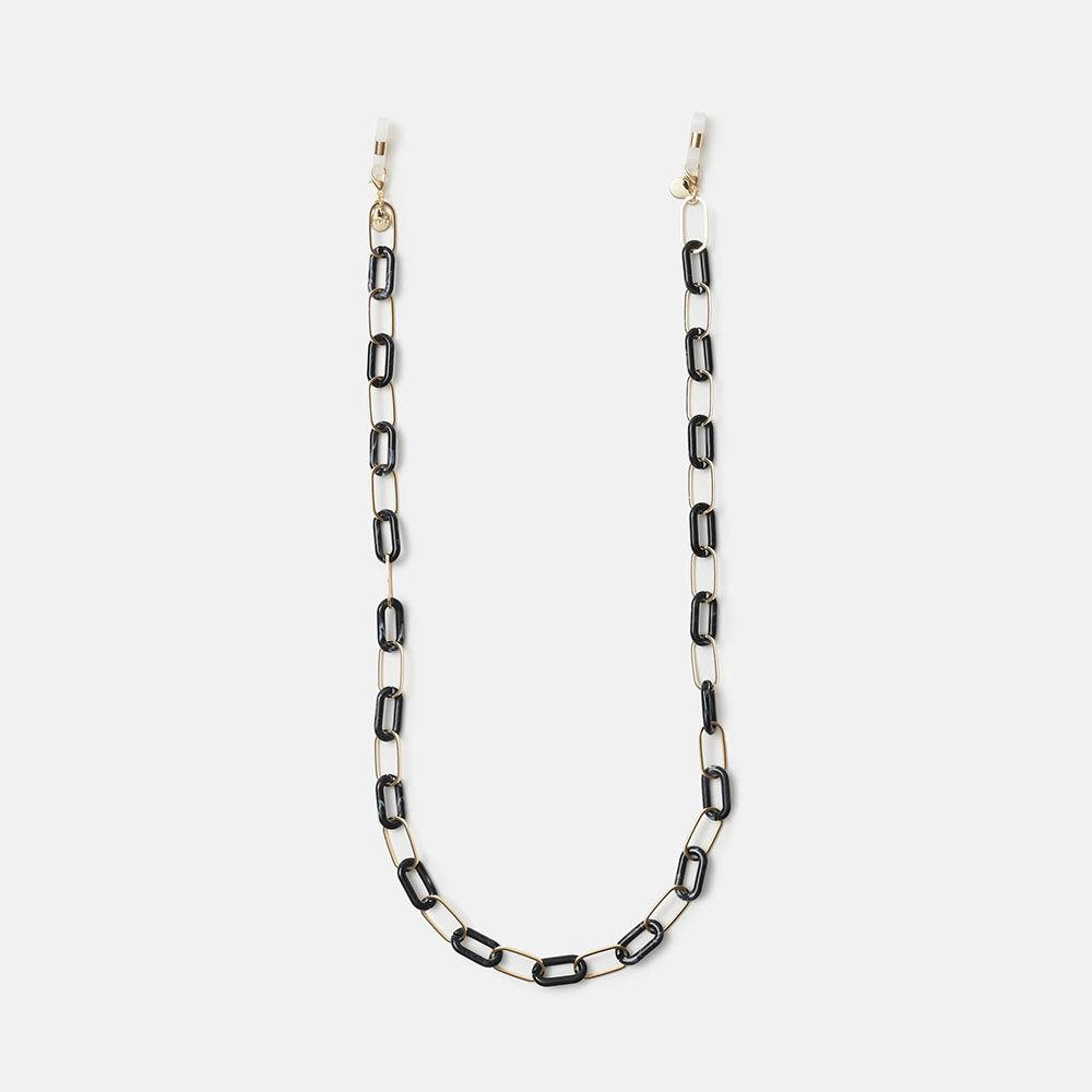 CORDON ESLABONES MASAI NEGRO, , large