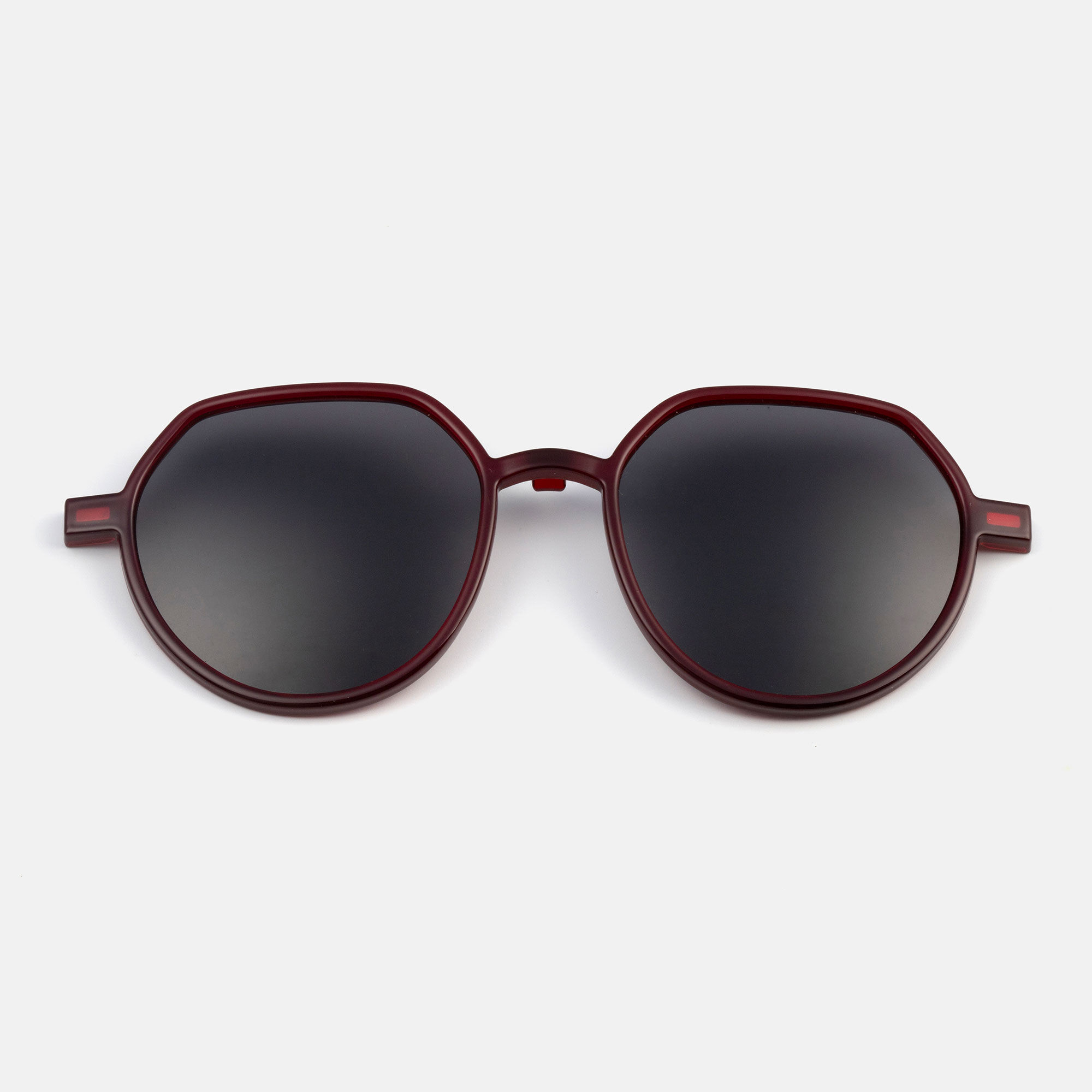 CLIP-ON 0542M THOMAS-ON BURGUNDY/SILVER 49/17