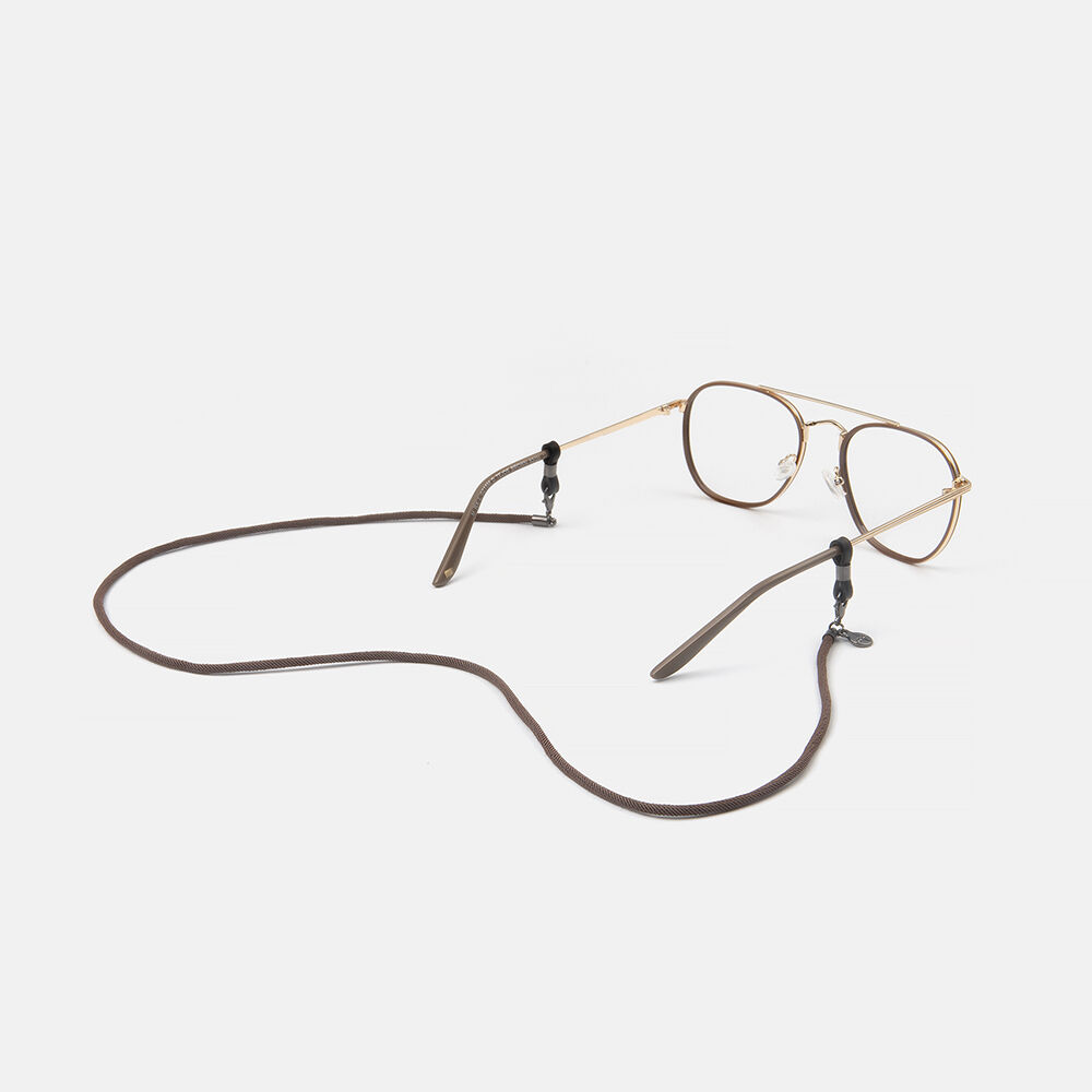 CORDON TRENZADO BASICO MARRON, , large