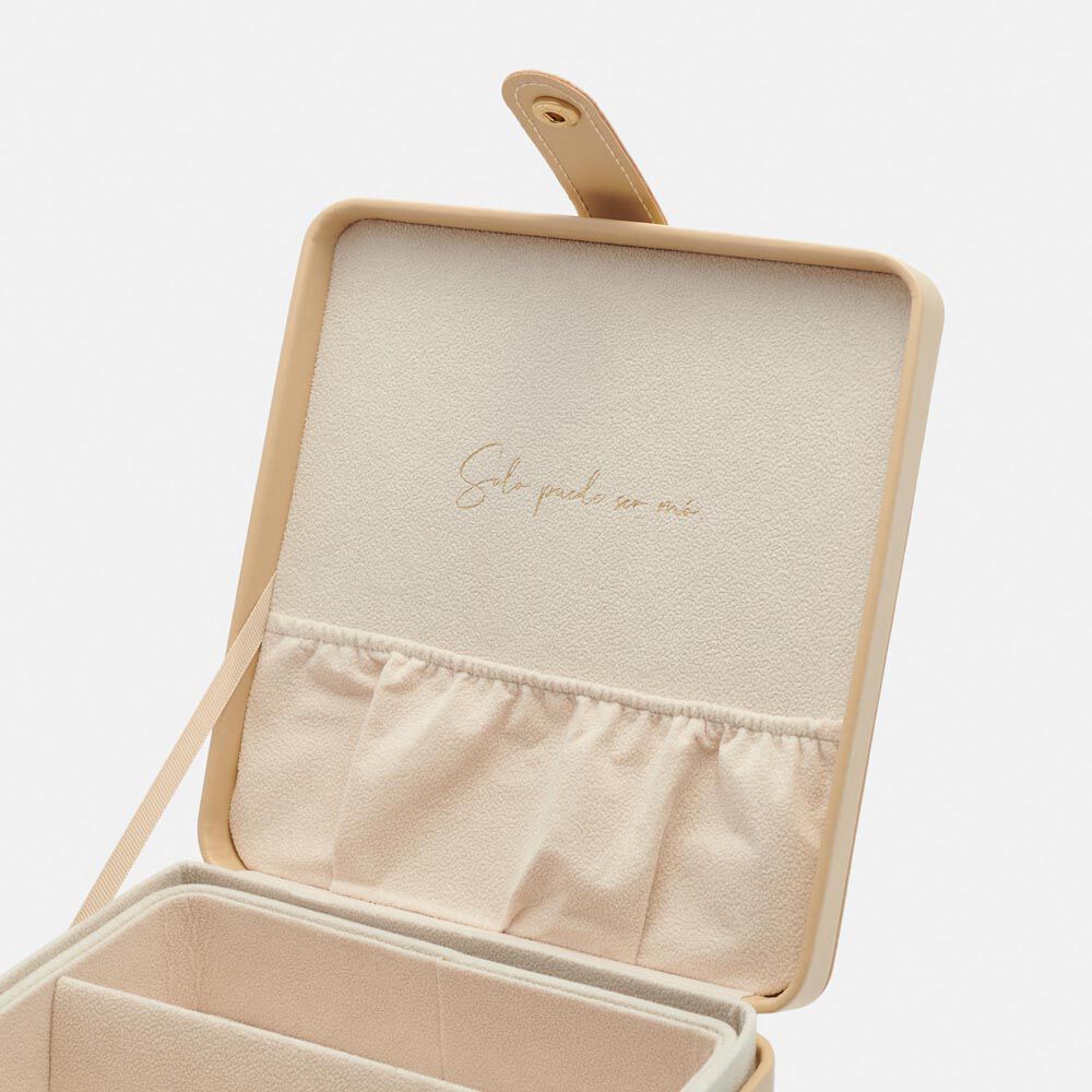 travel case beige, , large