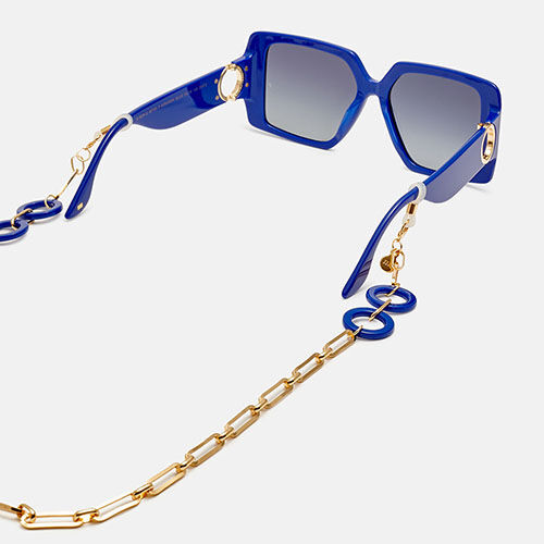 CORDON FRONT ROW ARO AZUL