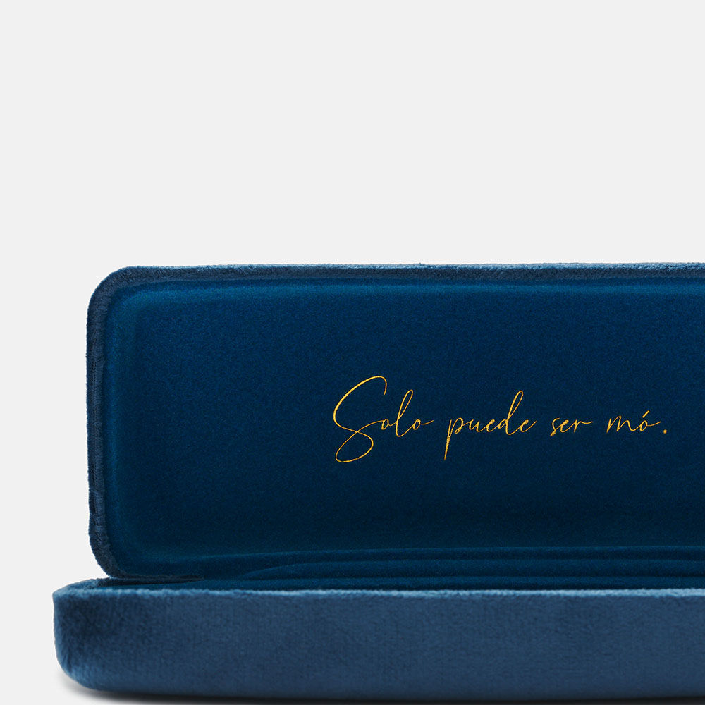 ESTUCHE RIGIDO TERCIOPELO AZUL, , large