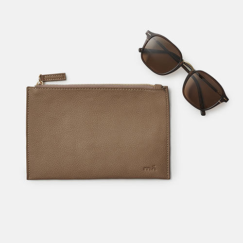 POUCH THE STATION MARRON
