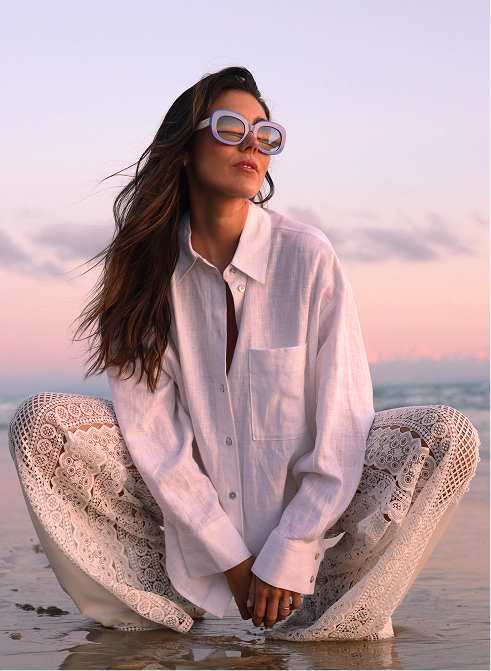 MÓ X Nonina - Modelo con gafas de la colección