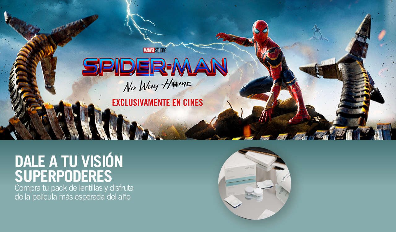 Spider-Man: Lejos de casa - Lentillas Multilens te lleva al cine