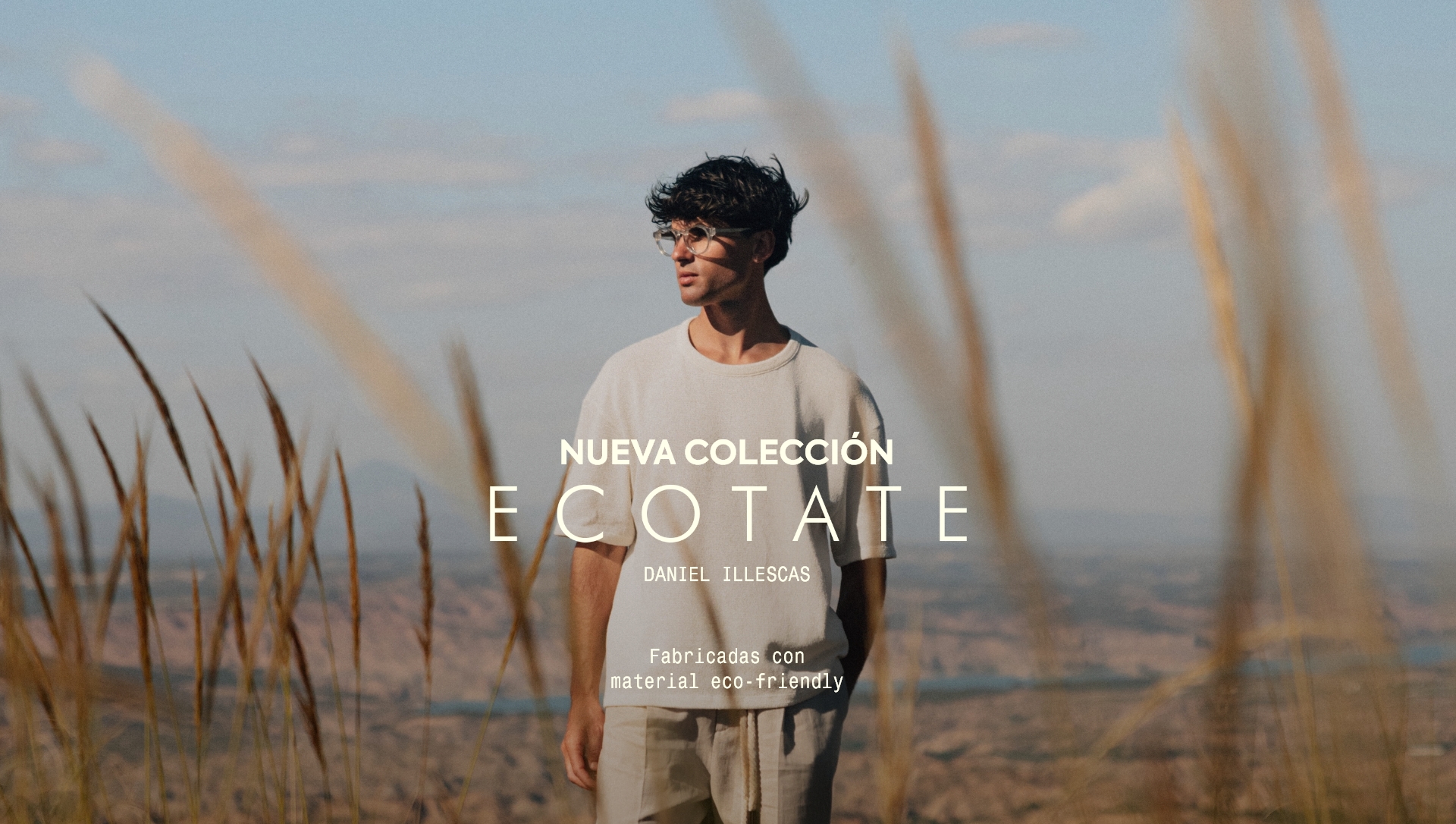 Nueva Colección ECOTATE Multiopticas - Daniel Illescas Foto portada