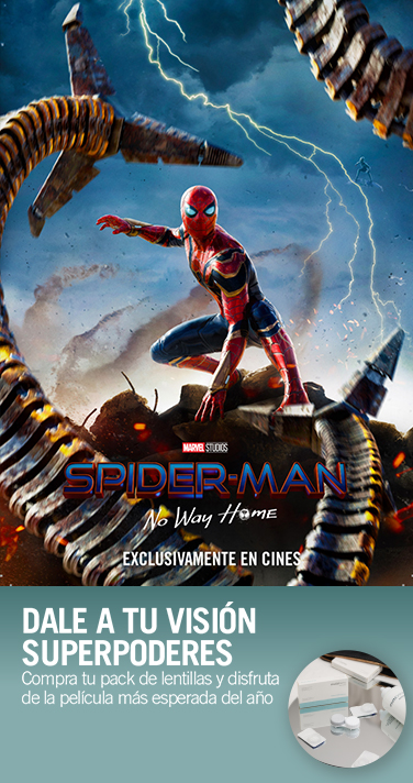 Spider-Man: Far From Home, two tickets free with your pack of contact  lenses - MULTIÓPTICAS