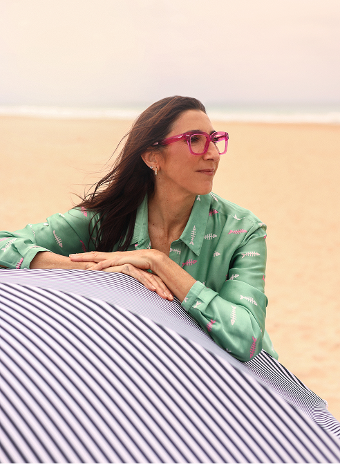 MÓ X Nonina - Modelo con gafas de la colección
