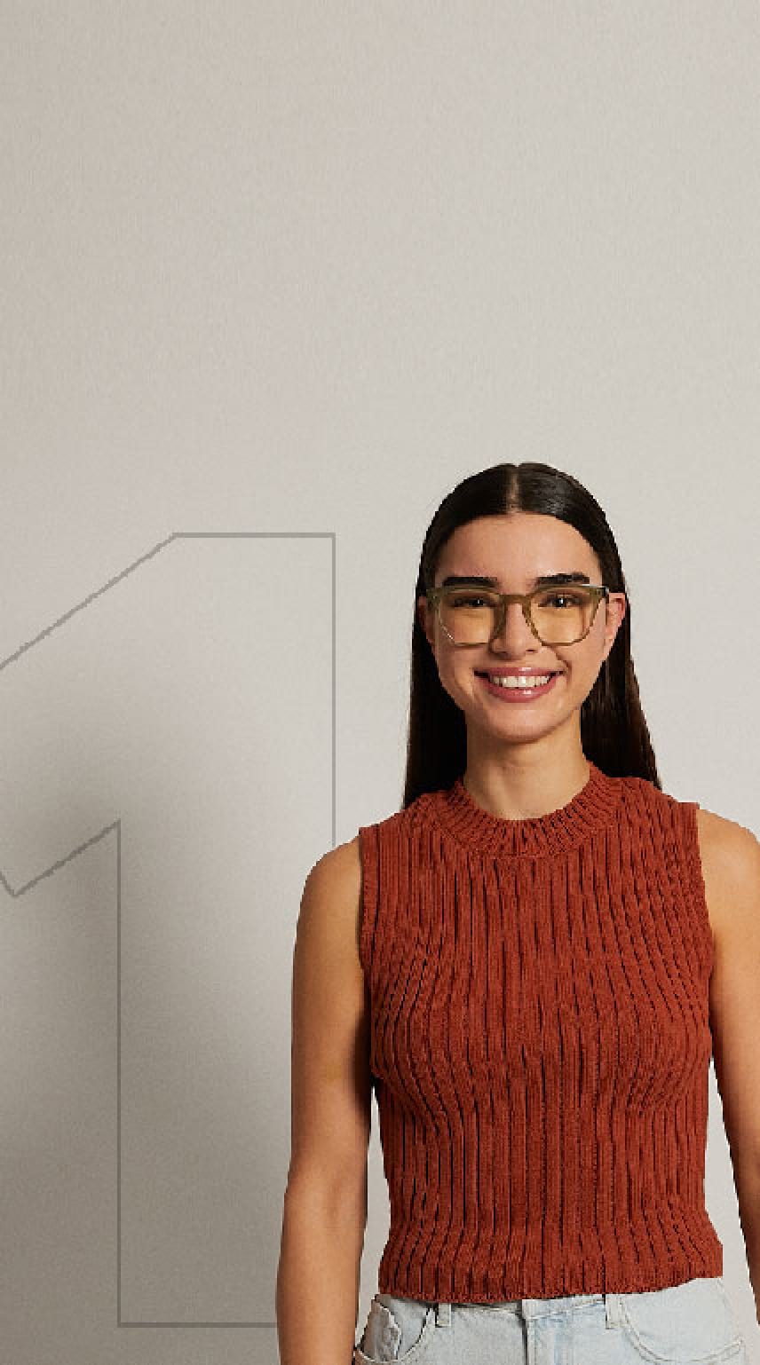 Mó - Prueba tus gafas en casa - Imagen de la campaña