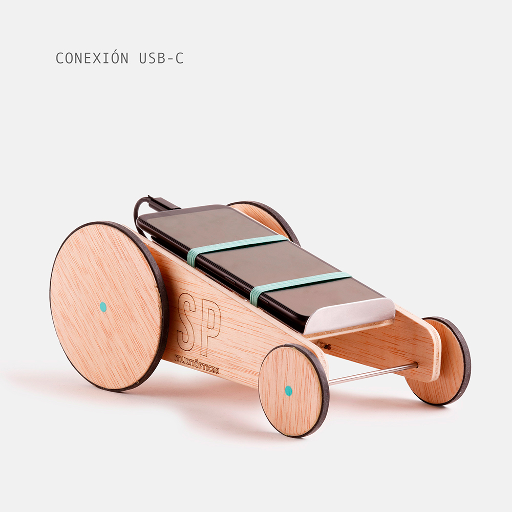 coche de carreras MULTIÓPTICAS