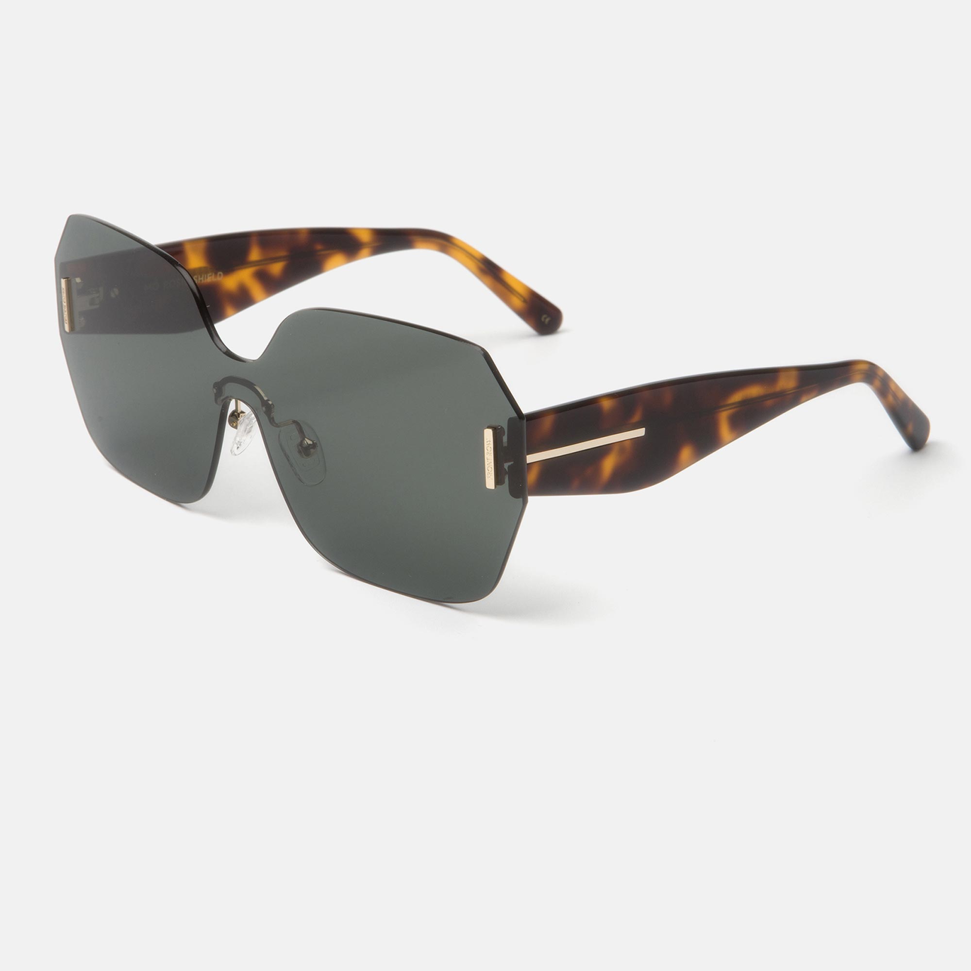 m&oacute; FRONT ROW ROSIE SHIELD SUN, carey, large image number 1