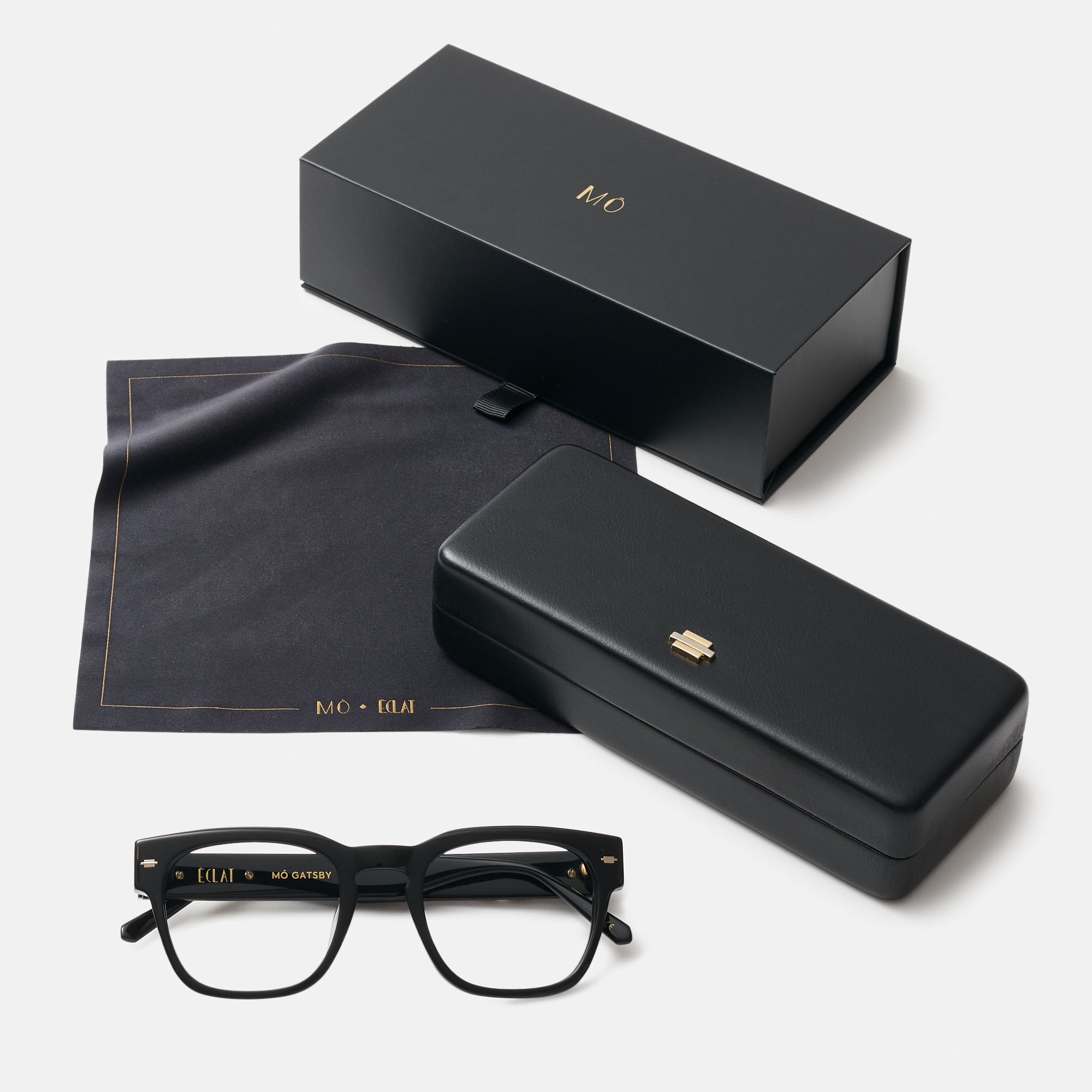 mó ECLAT GATSBY, black, hi-res