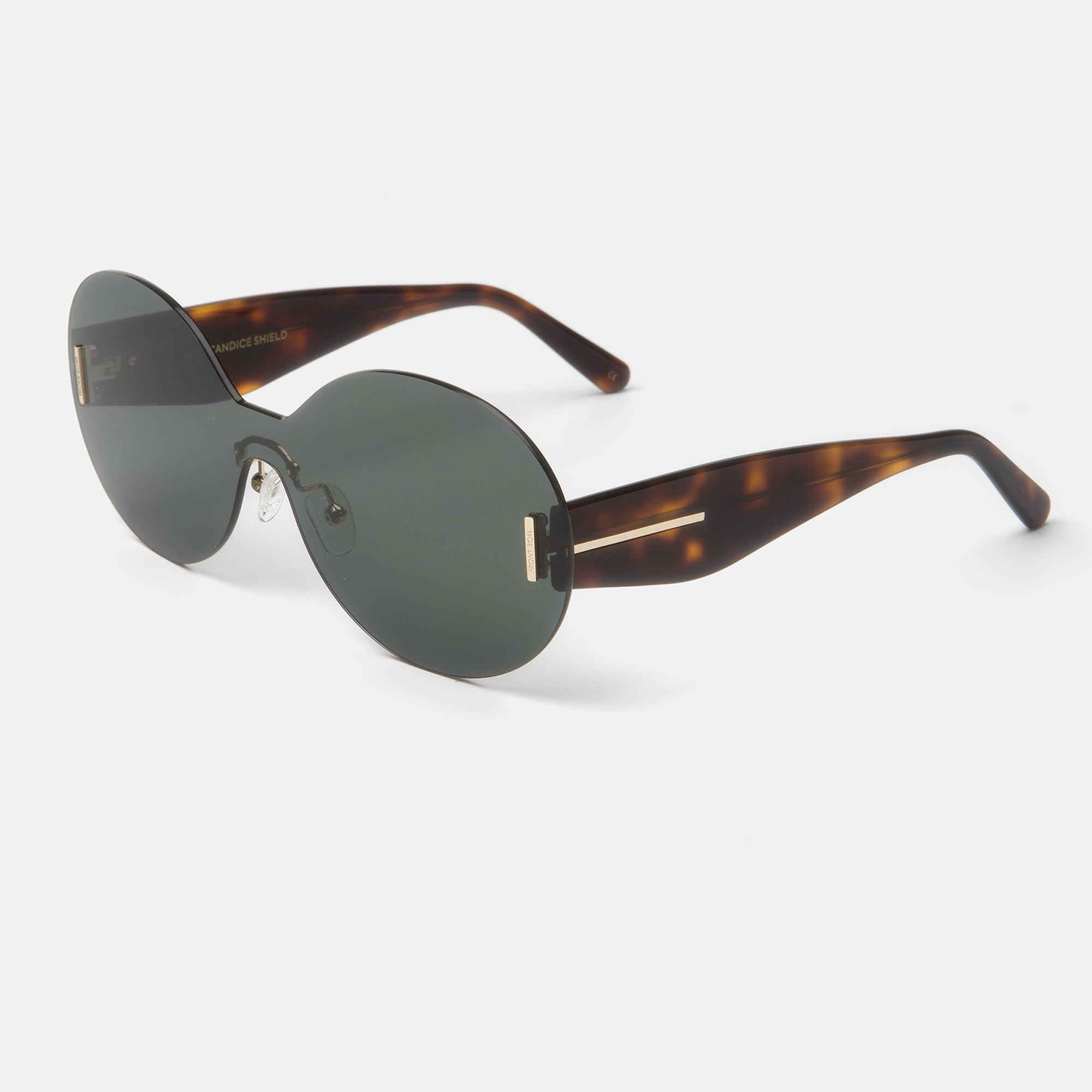 m&oacute; FRONT ROW CANDICE SHIELD SUN, carey, large image number 1