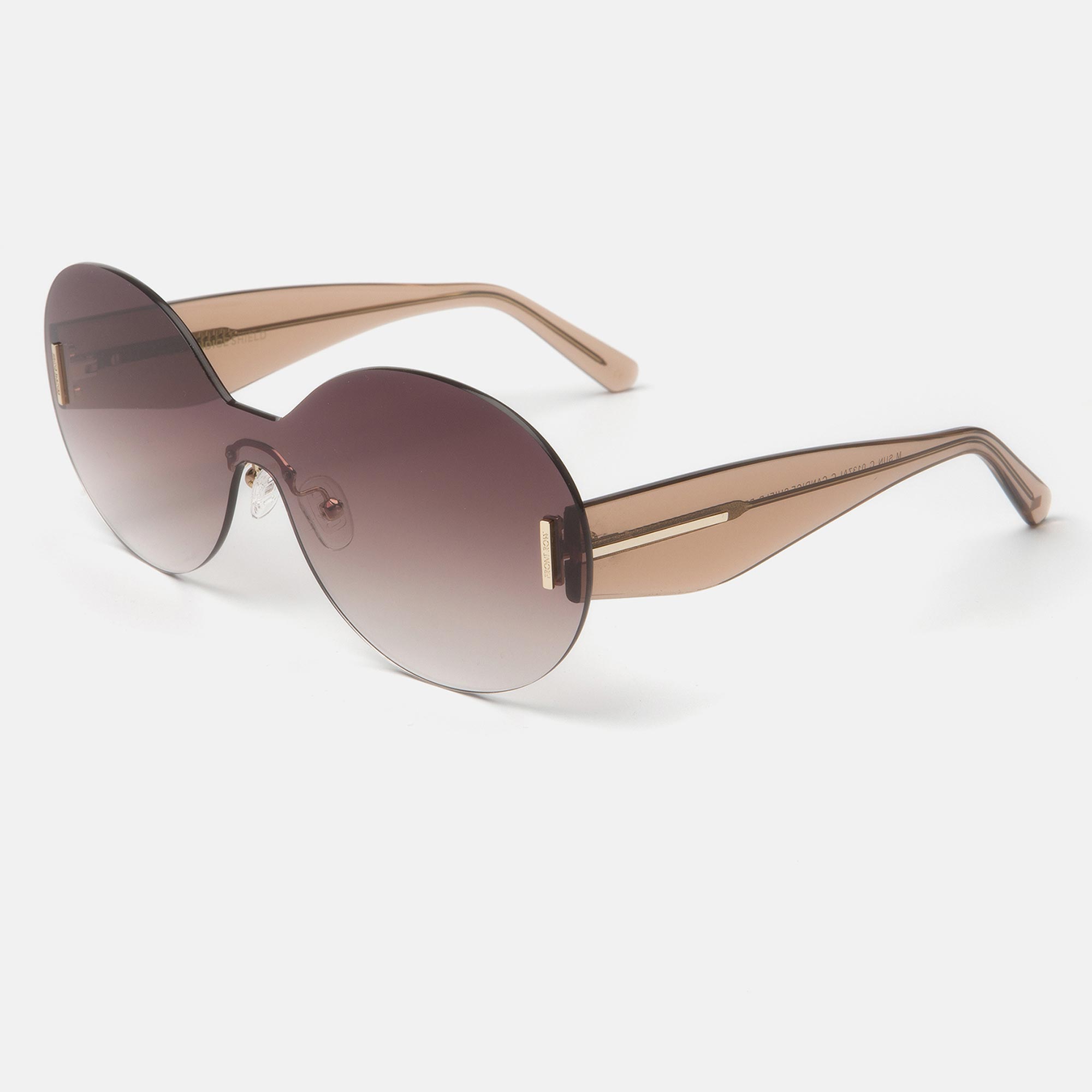 m&oacute; FRONT ROW CANDICE SHIELD SUN, brown, large image number 1