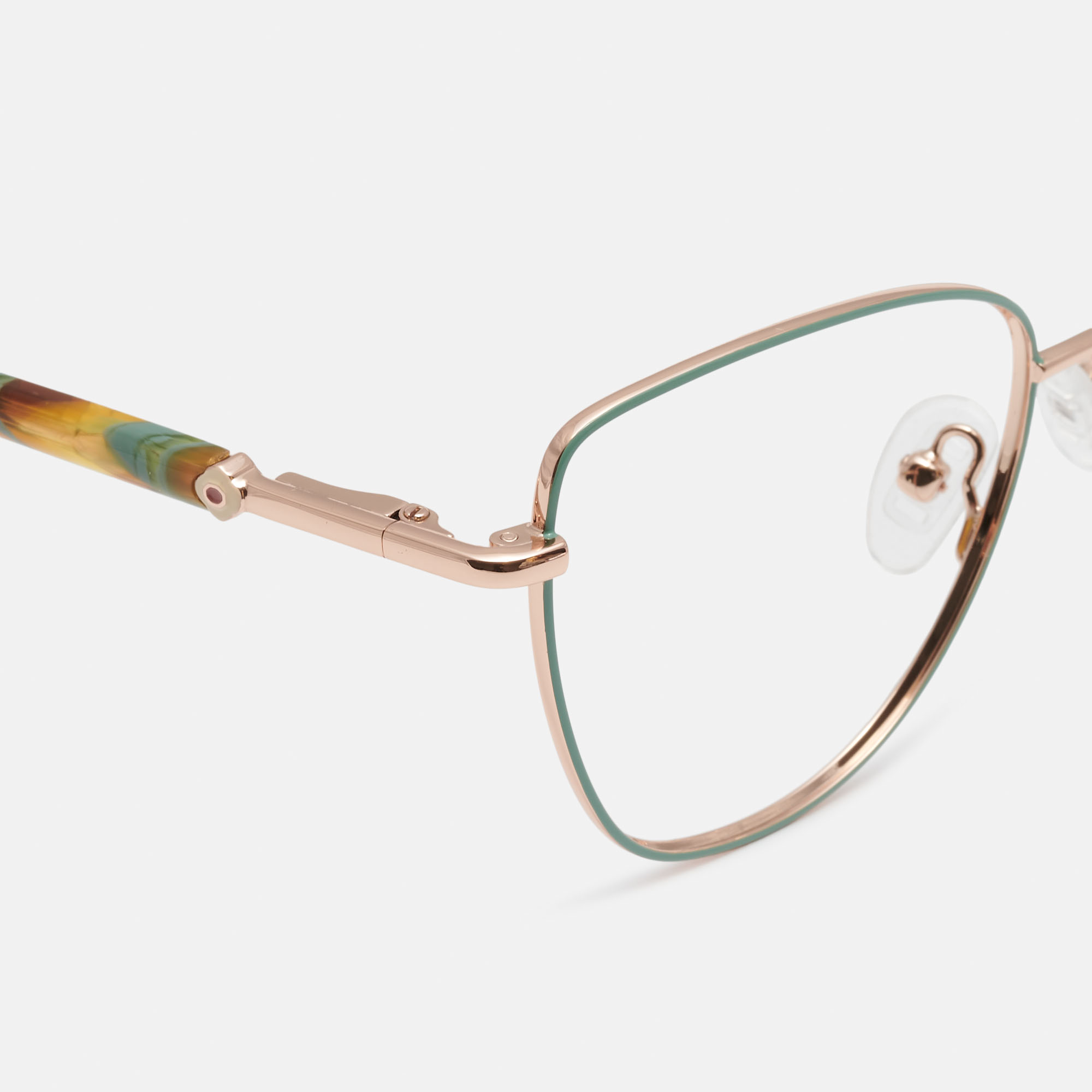 m&oacute; CHARULATA, veined green, large image number 2