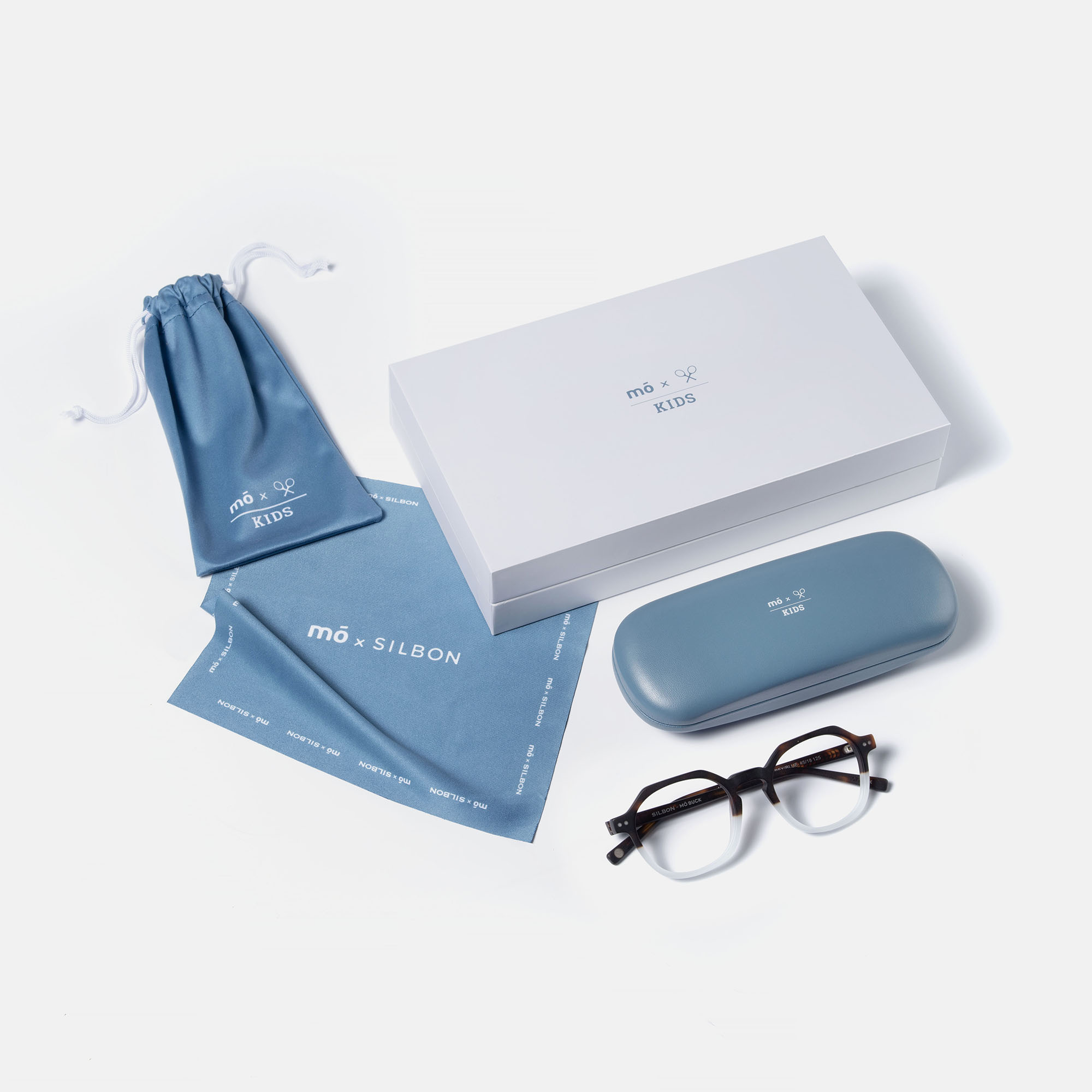 mó X SILBON KIDS BUCK, carey/blue, hi-res