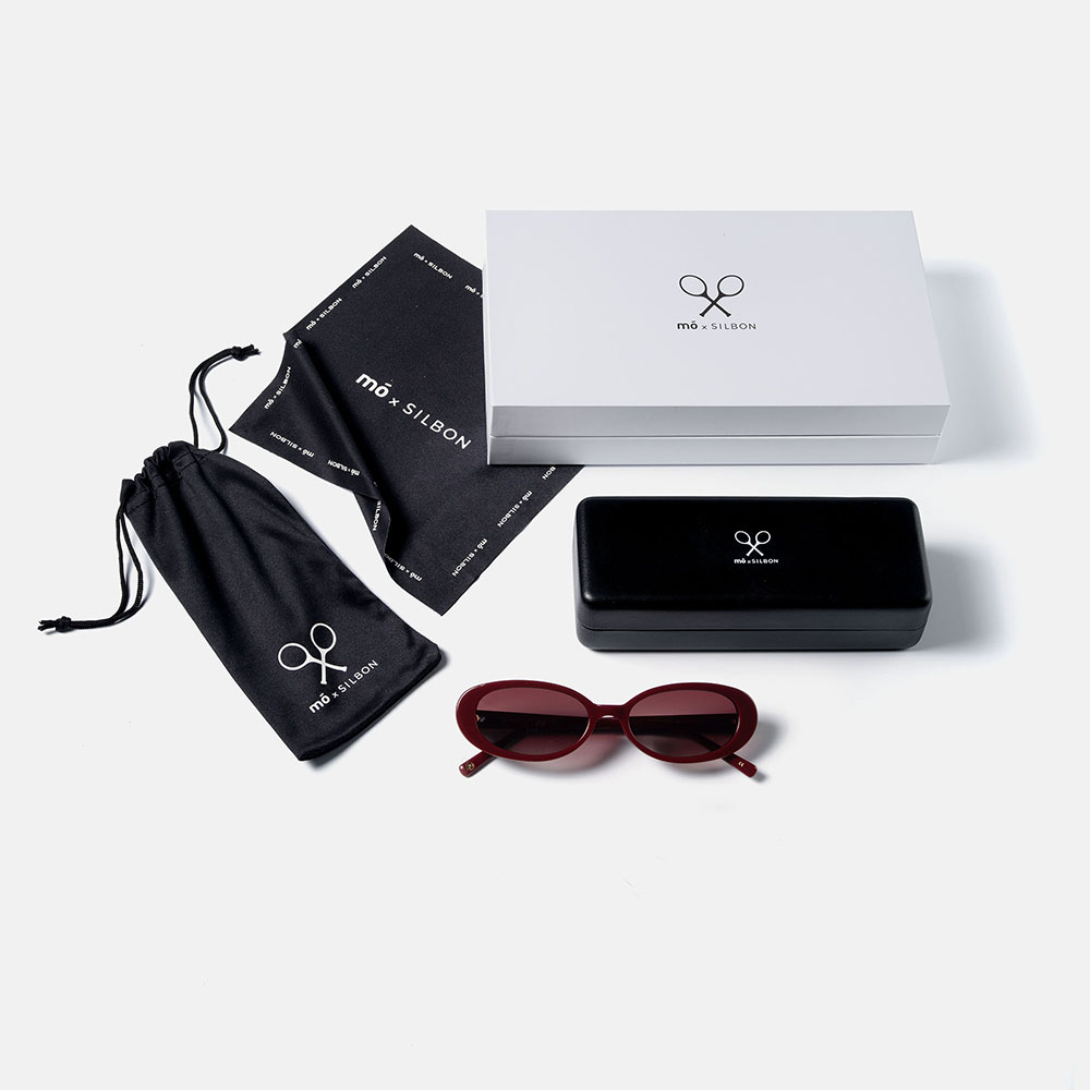 X SILBON AURALE SUN, burgundy, large image number 2