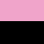 mó upper 391A, pink/black, swatch