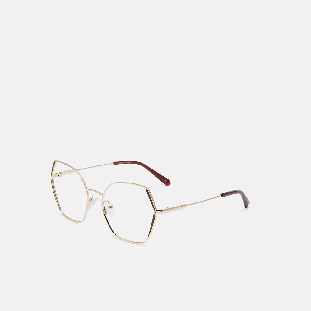 m&oacute; ECLAT DAFNE, gold/burgundy, large image number 1