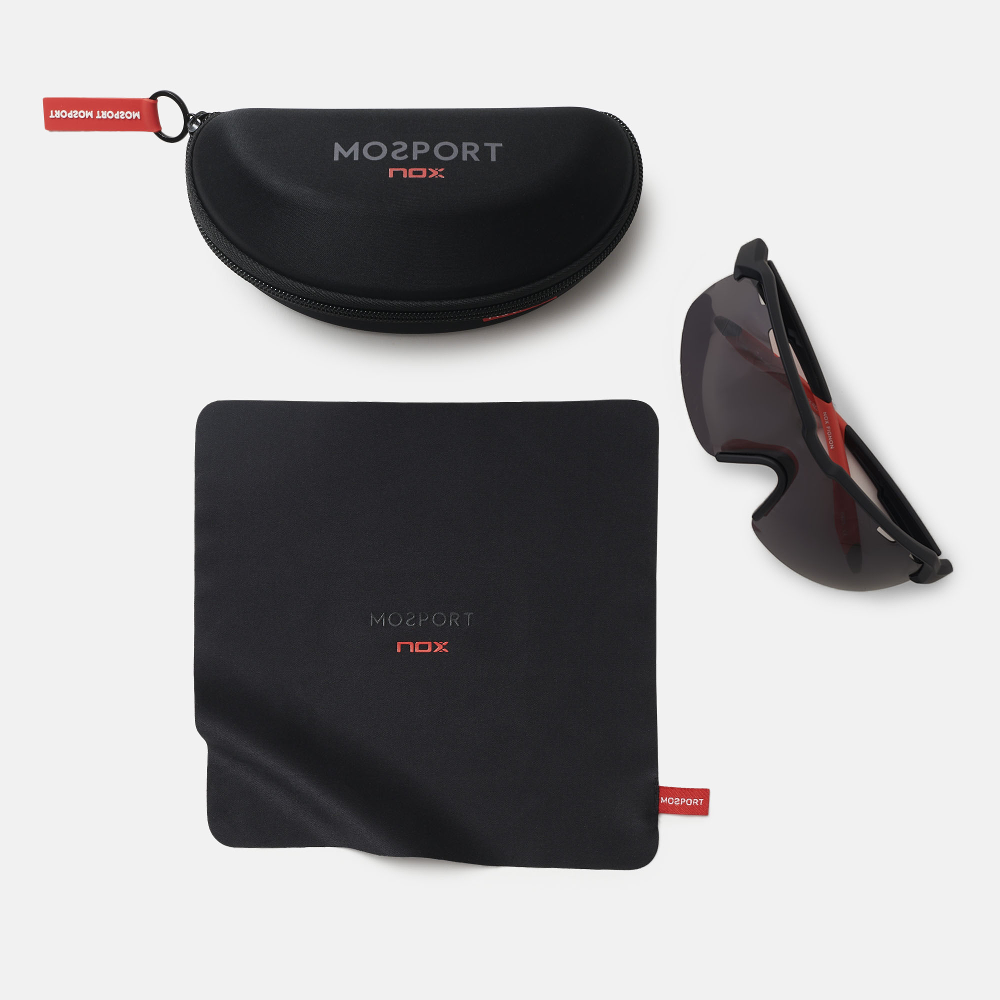 mó NOX FIGNON SUN, black/red, hi-res